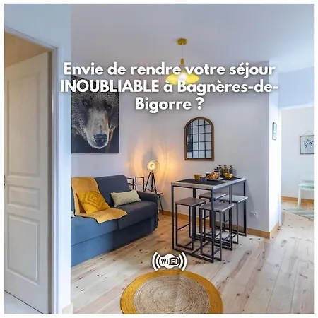 Refuge De L'ours : T2 Equipe Avec Parking Et Wifi