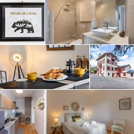 Apartamento Refuge De L'ours : T2 Equipe Avec Parking Et Wifi Bagnères-de-Bigorre